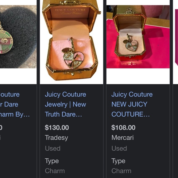 Vintage Juicy bracelet w/ charms - Picture 6 of 6